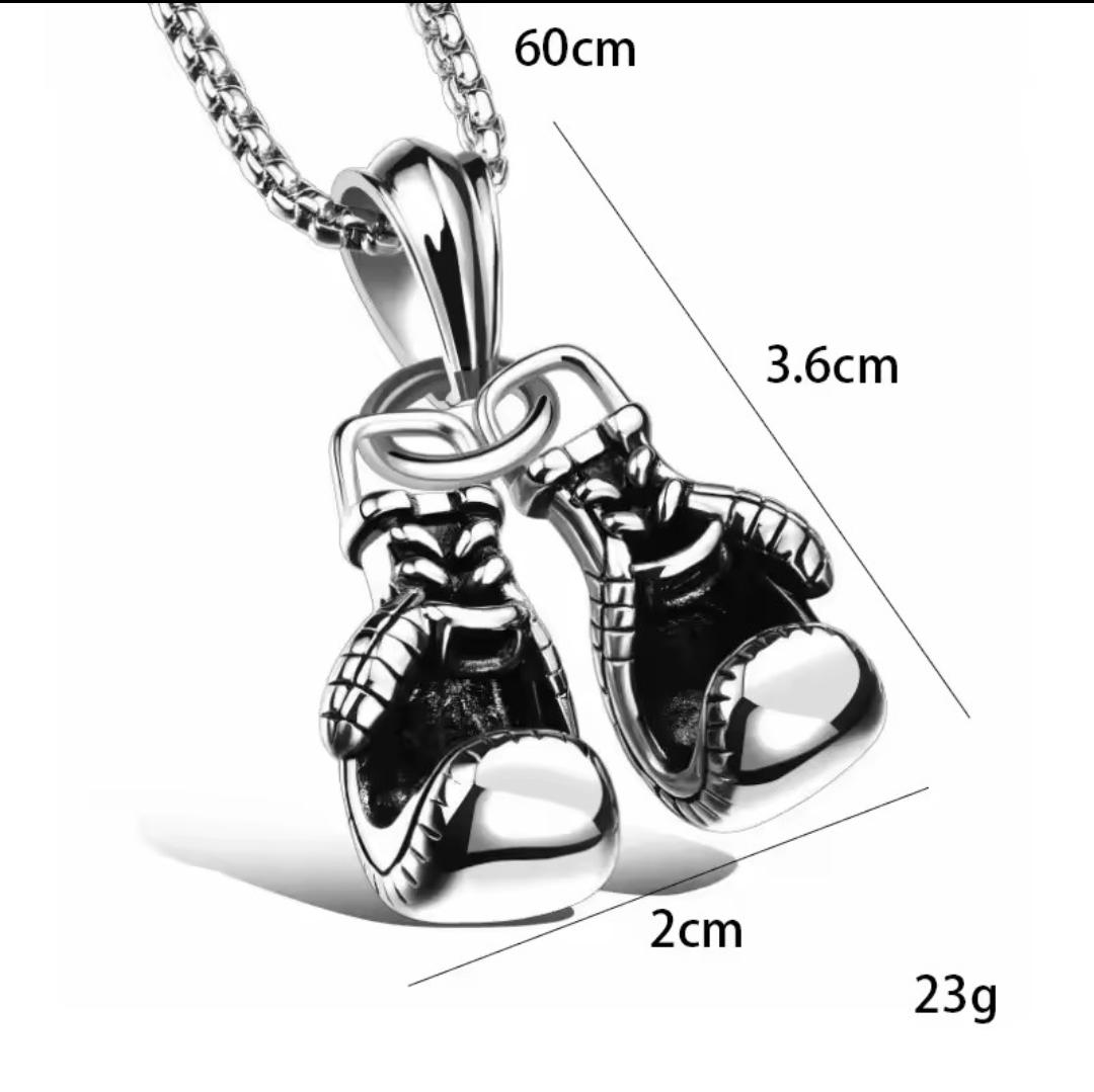 Cadena Con Dije Acero Inoxidable 🥊